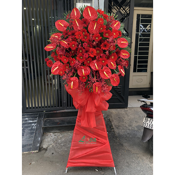 Hoa khai trương mẫu 9